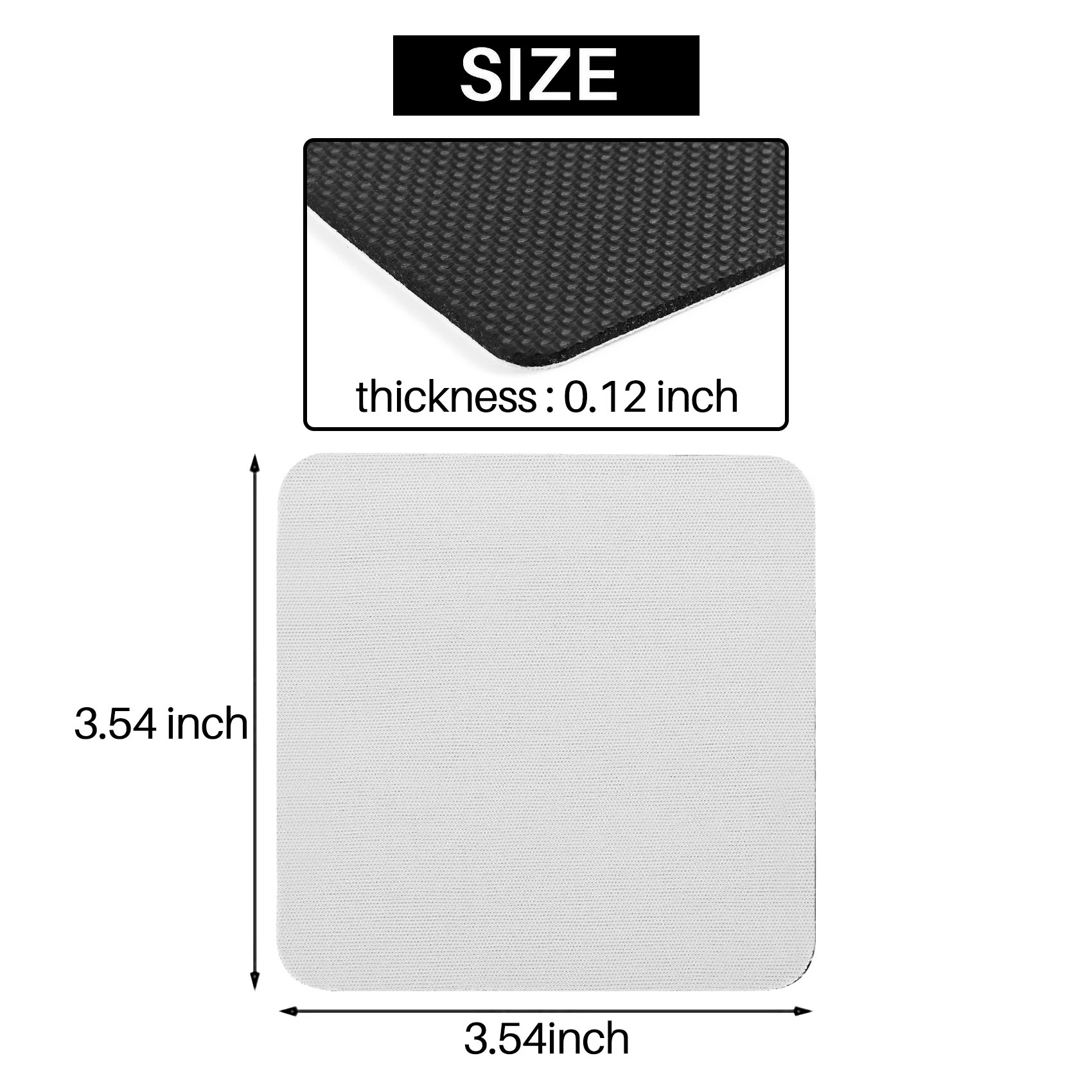 35 sztuk kwadratowych podkłade – Coaster Sublimation Blank recenzja i cena